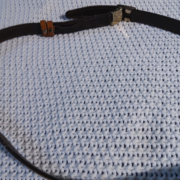 Vintage Diamond Croc?Lizard? Ratchet Buckel Belt main image 8